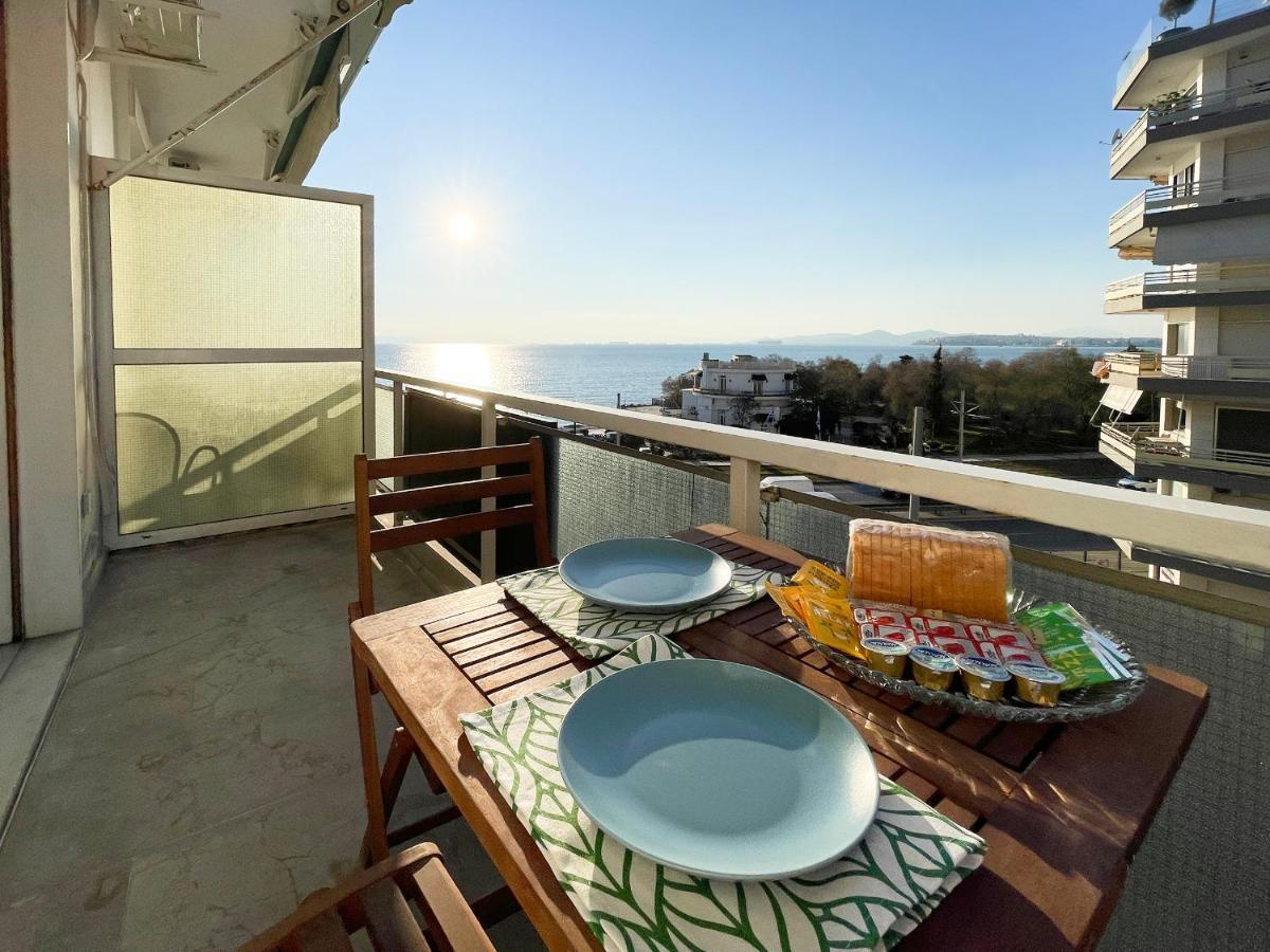 Apartamento Eolou Sea View 60Sqm Apt In Paleo Faliro Atenas Exterior foto